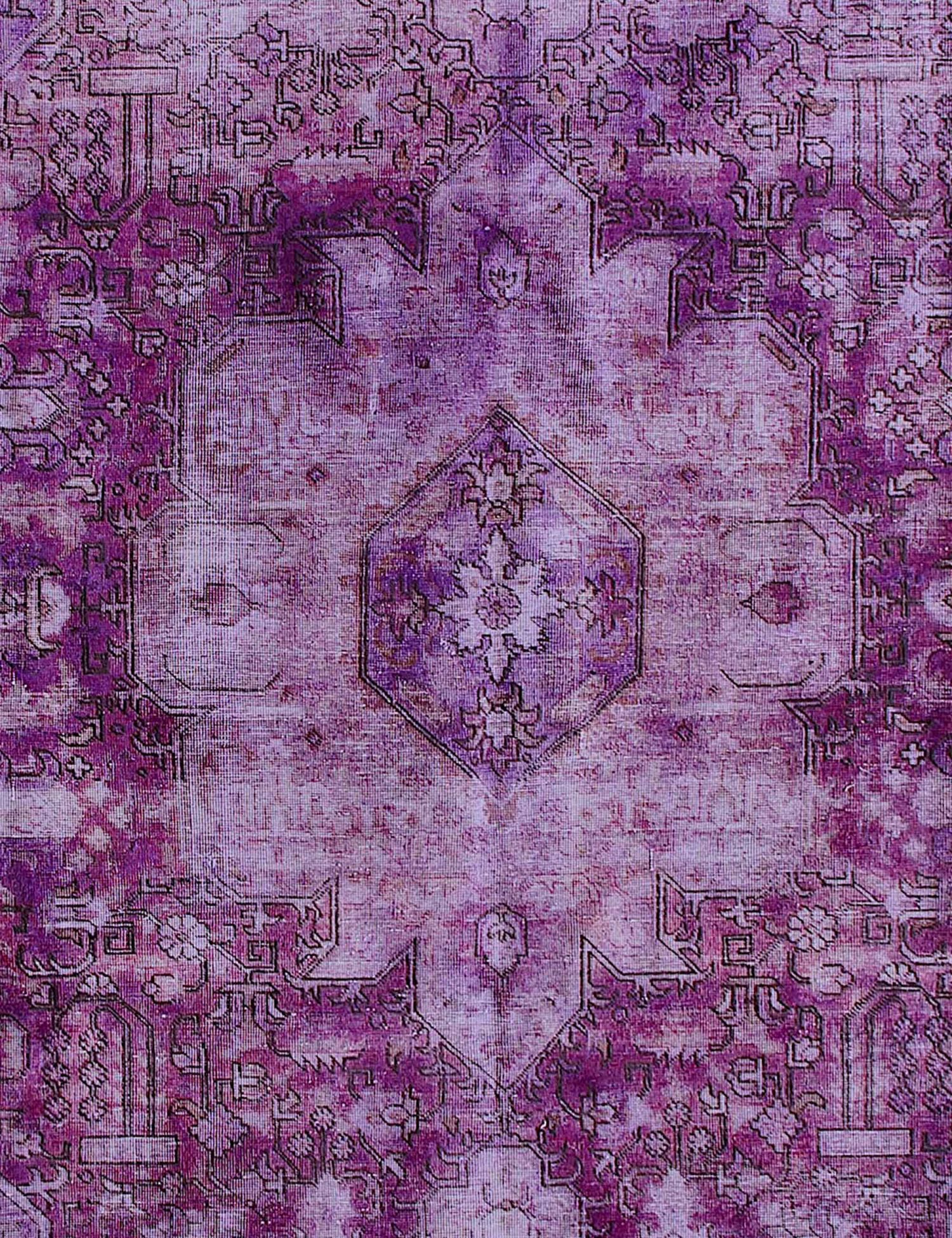 Rund  Vintage Teppich  lila <br/>268 x 268 cm