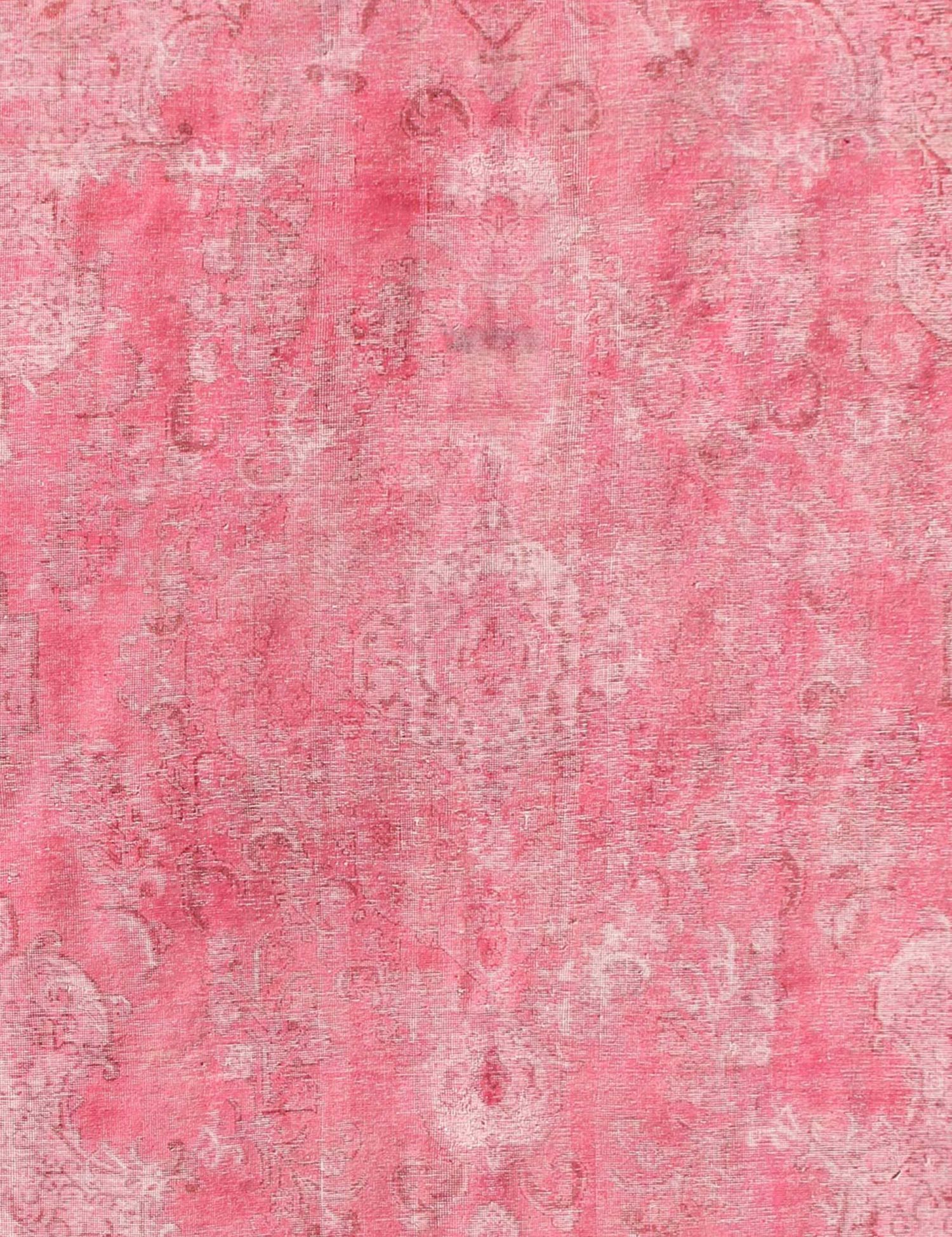 Persischer Vintage Teppich  rosa <br/>292 x 292 cm