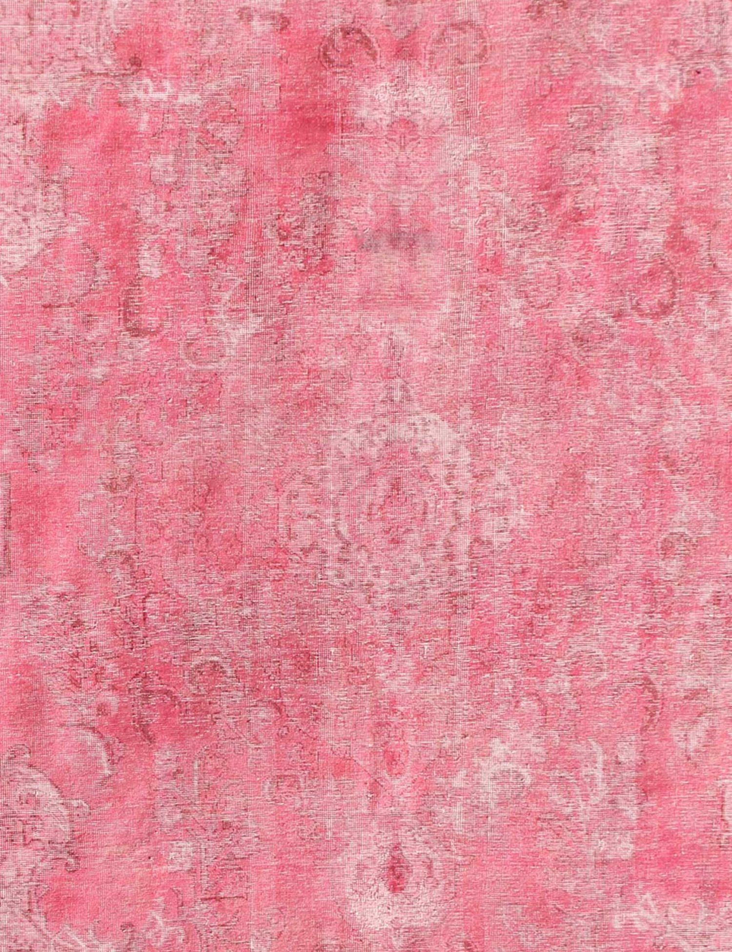 Persischer Vintage Teppich  rosa <br/>292 x 292 cm