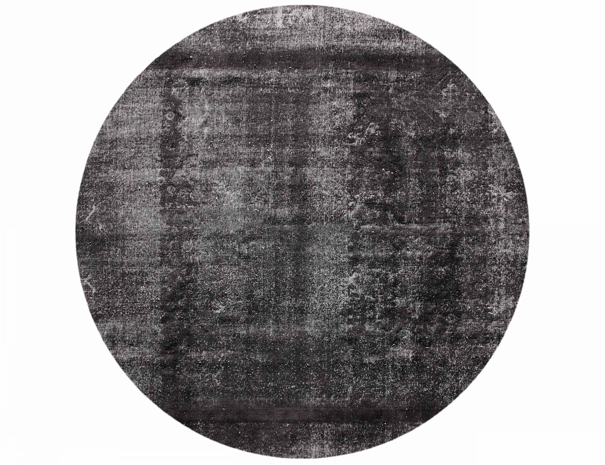 Tappeto vintage persiano  nero <br/>294 x 294 cm