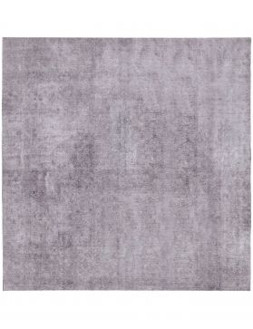 Alfombra persa vintage 314 x 314 gris