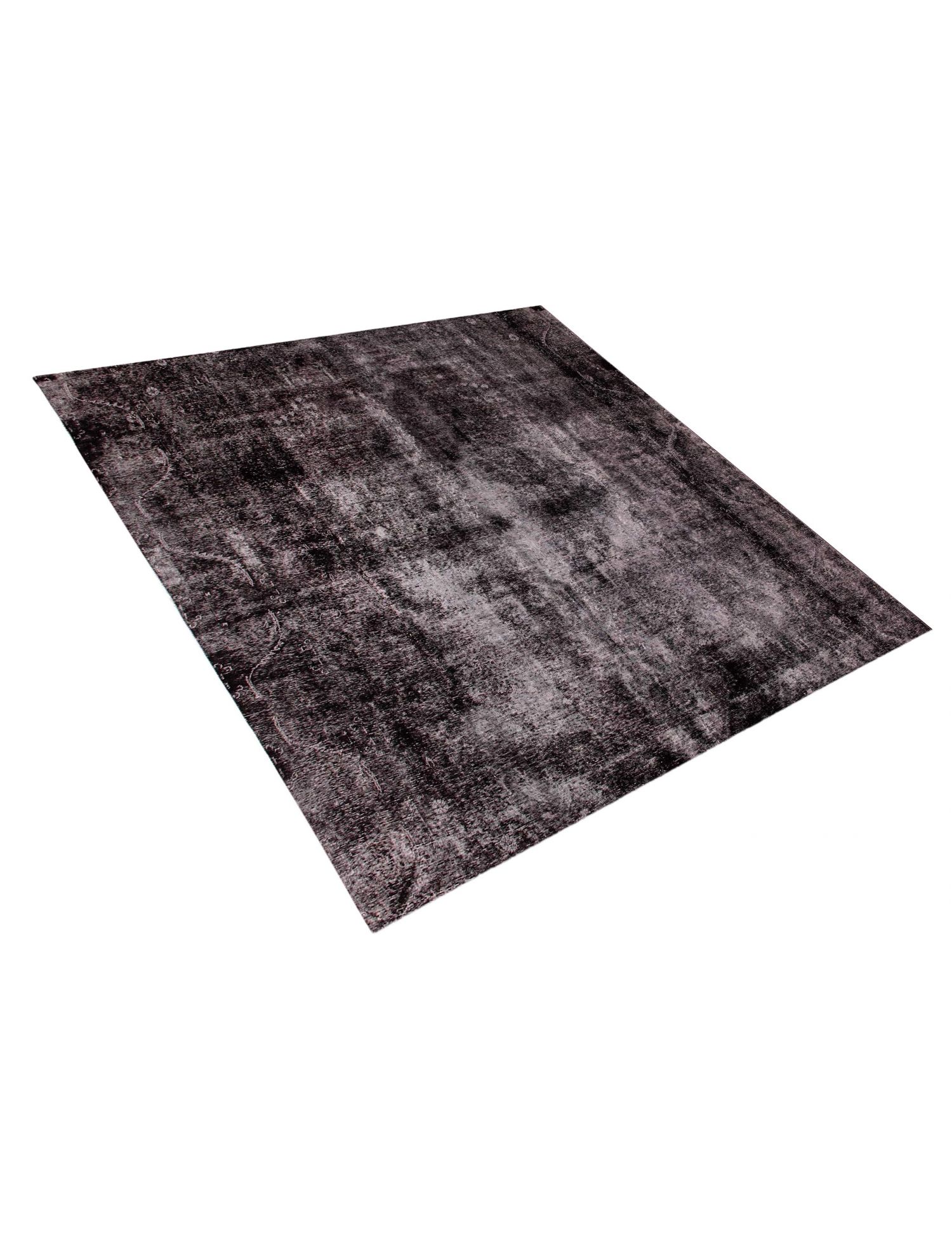 Tappeto vintage persiano  nero <br/>293 x 293 cm