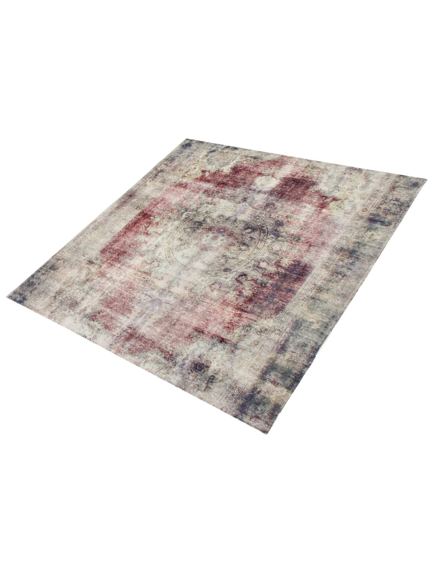 Persischer Vintage Teppich  blau <br/>270 x 270 cm