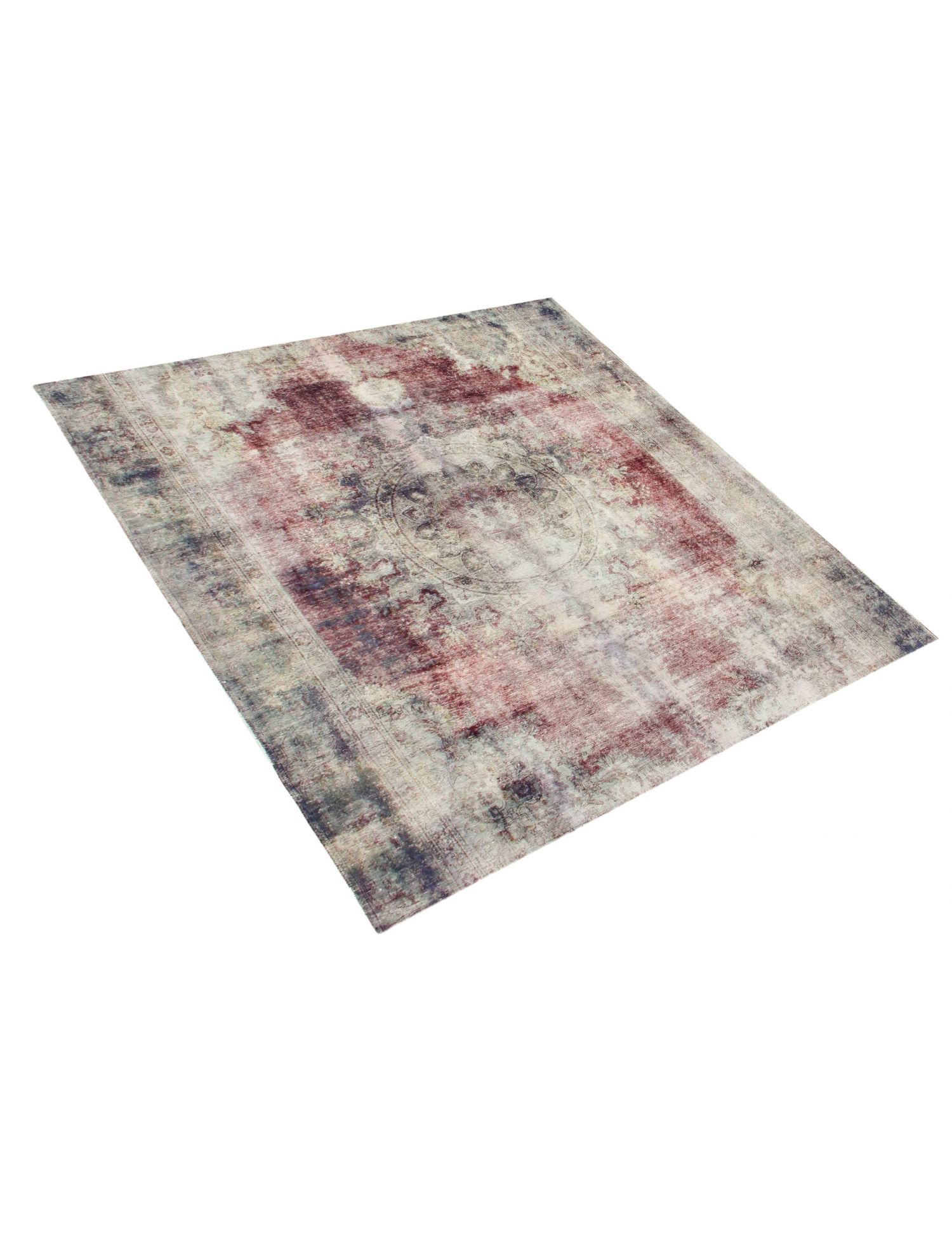 Persischer Vintage Teppich  blau <br/>270 x 270 cm