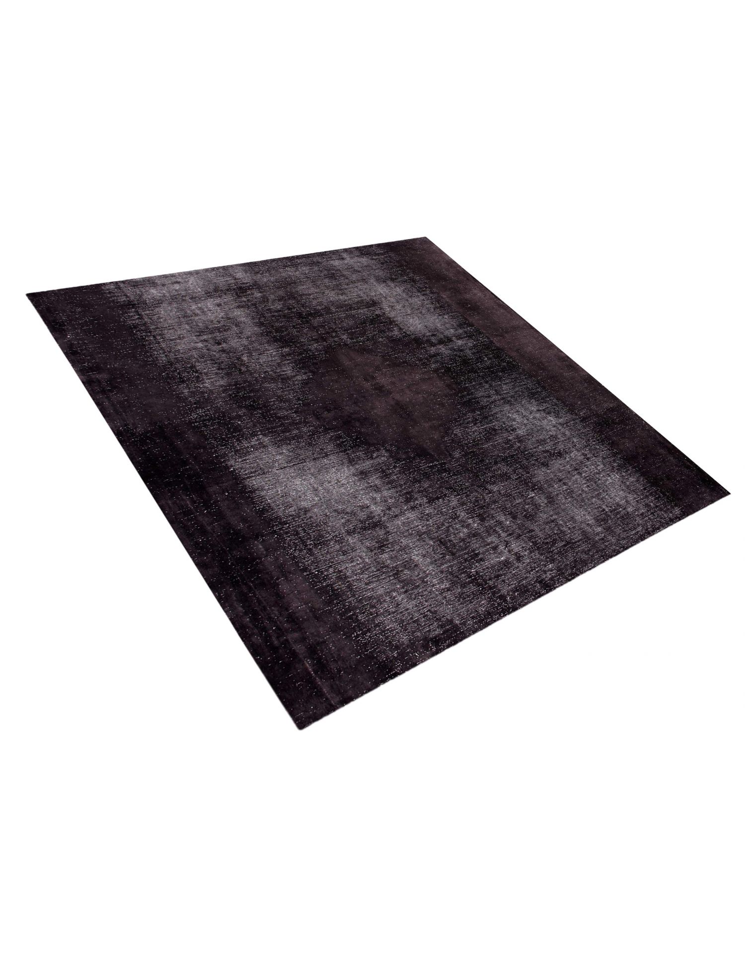 Persischer Vintage Teppich v schwarz <br/>290 x 290 cm