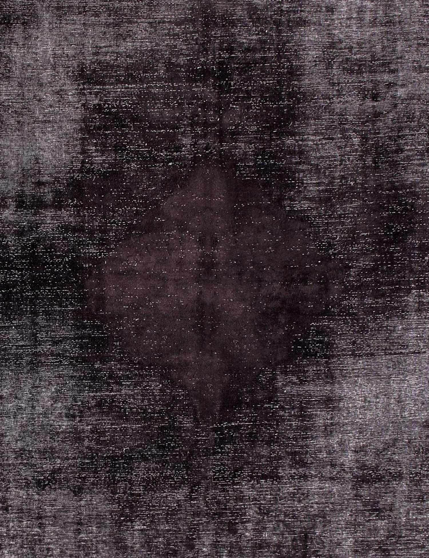 Rund  Vintage Teppich v schwarz <br/>290 x 290 cm