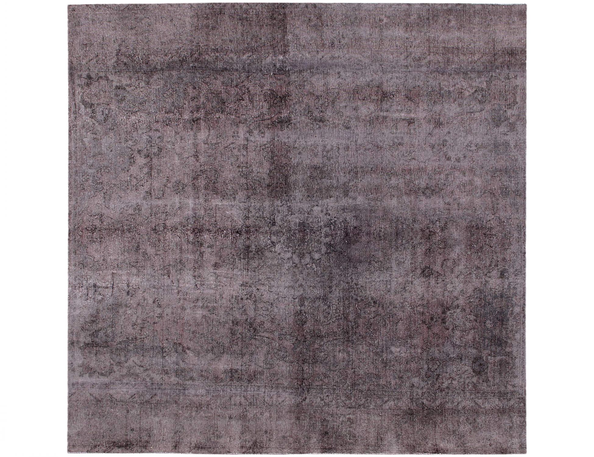 Persischer Vintage Teppich  grau <br/>290 x 290 cm