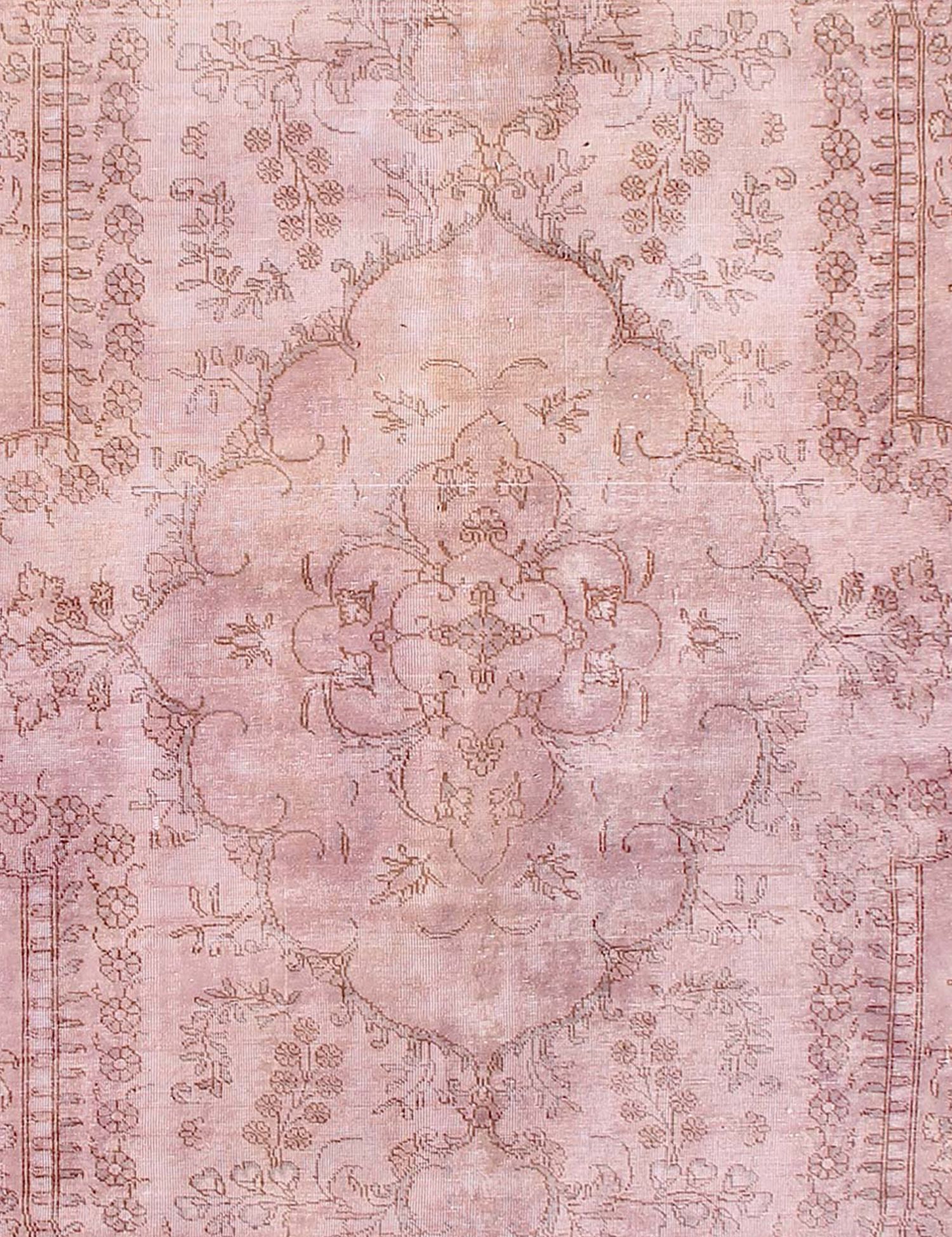 Tappeto vintage persiano  rosa <br/>286 x 286 cm