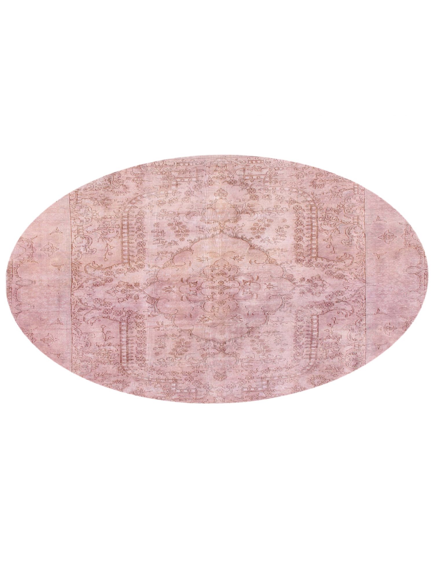 Tappeto vintage persiano  rosa <br/>286 x 286 cm