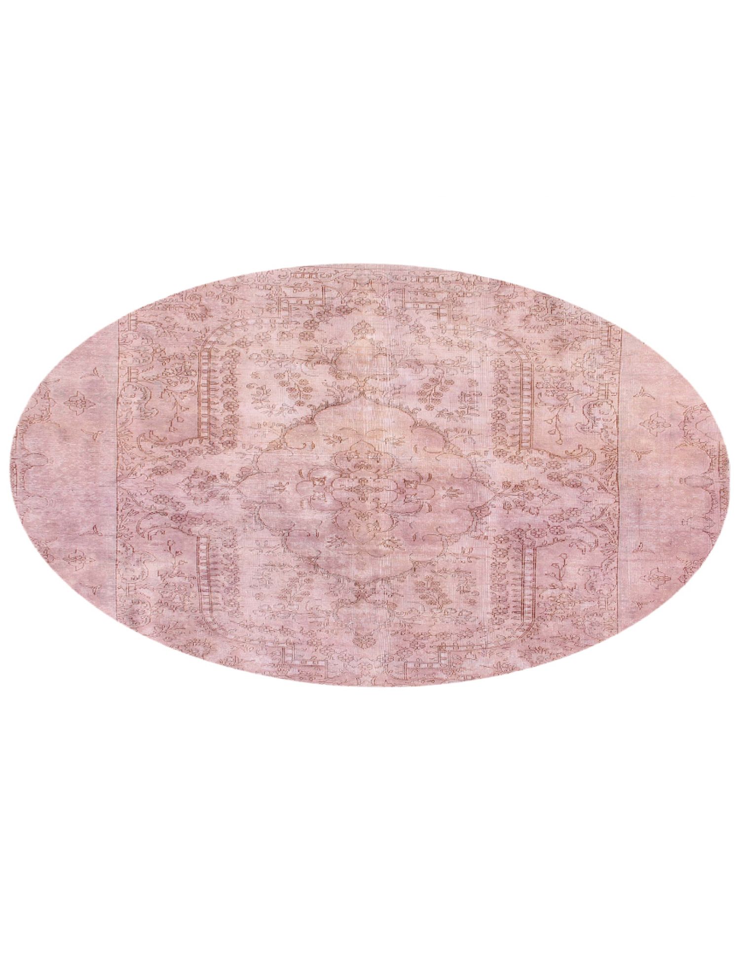 Tappeto vintage persiano  rosa <br/>286 x 286 cm