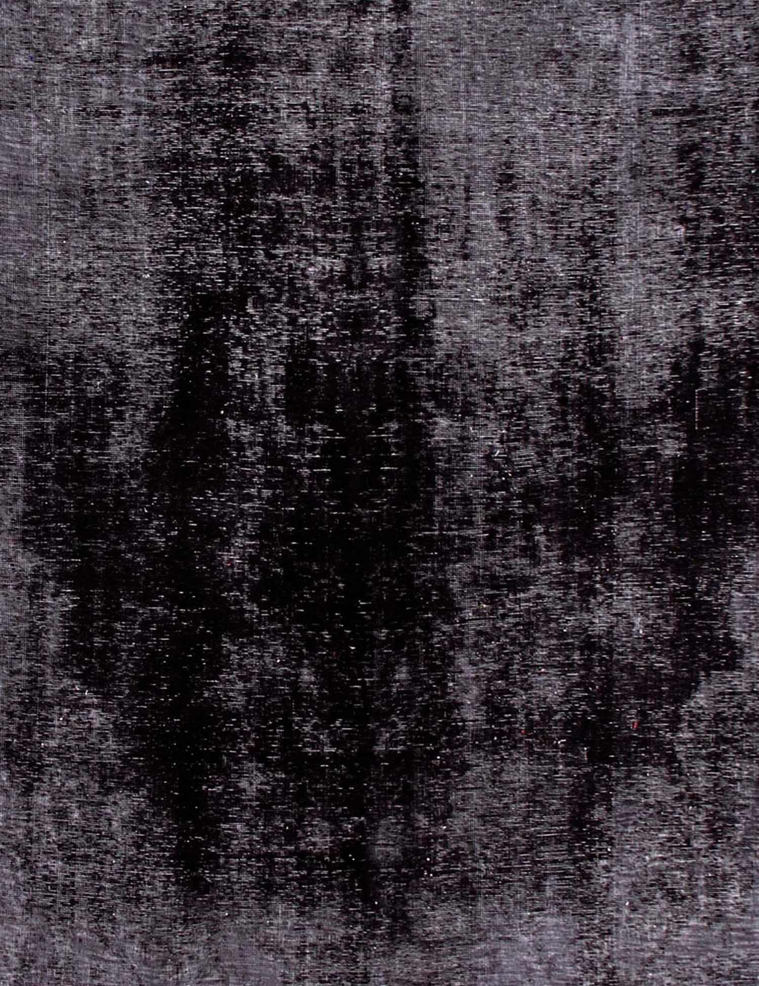 Persischer Vintage Teppich  schwarz <br/>295 x 295 cm