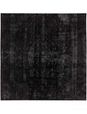 Alfombra persa vintage 295 x 295 negro