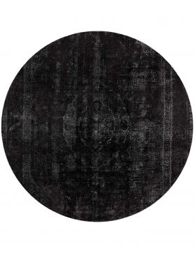 Persischer Vintage Teppich 295 x 295 schwarz