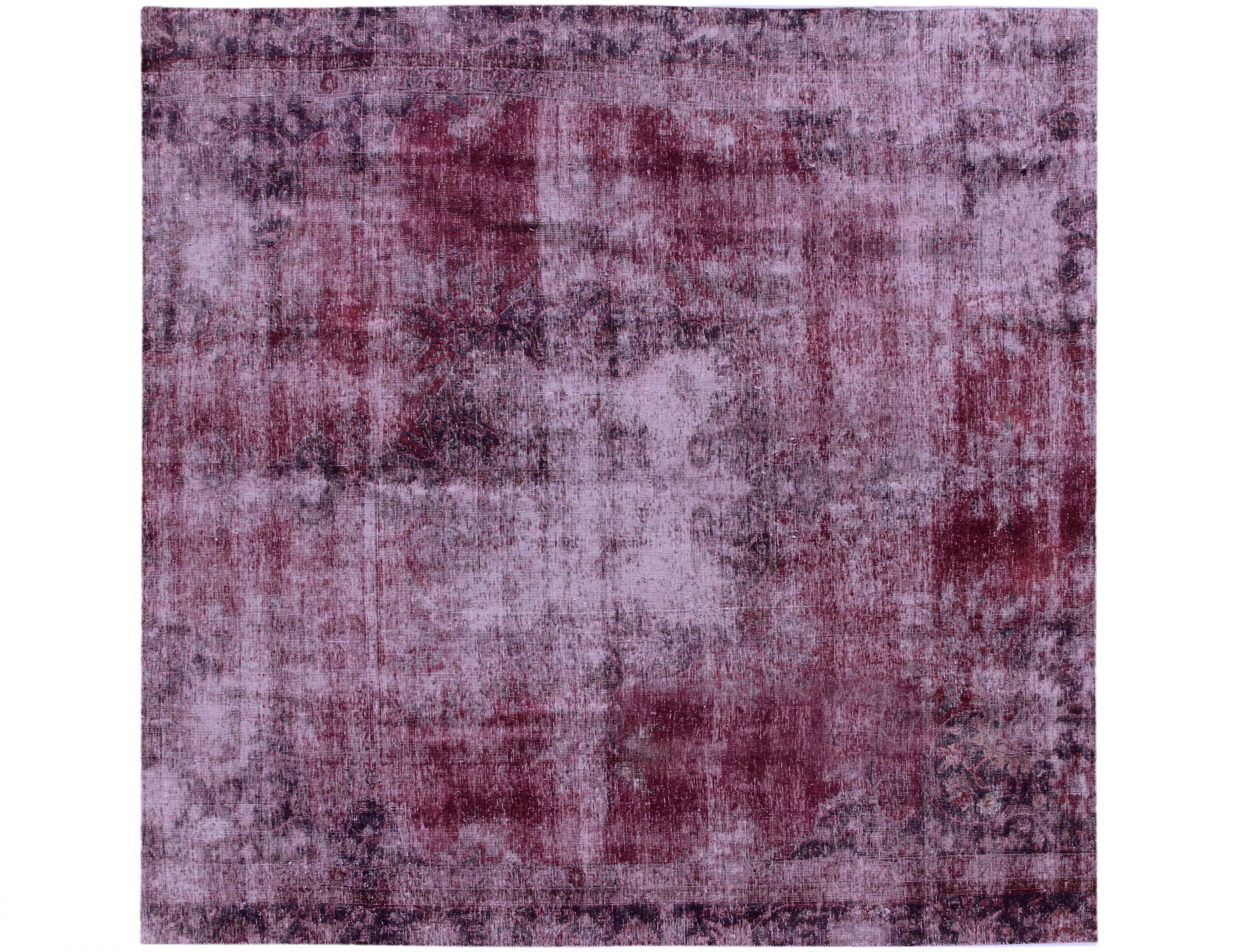 Tappeto vintage persiano  viola <br/>248 x 248 cm