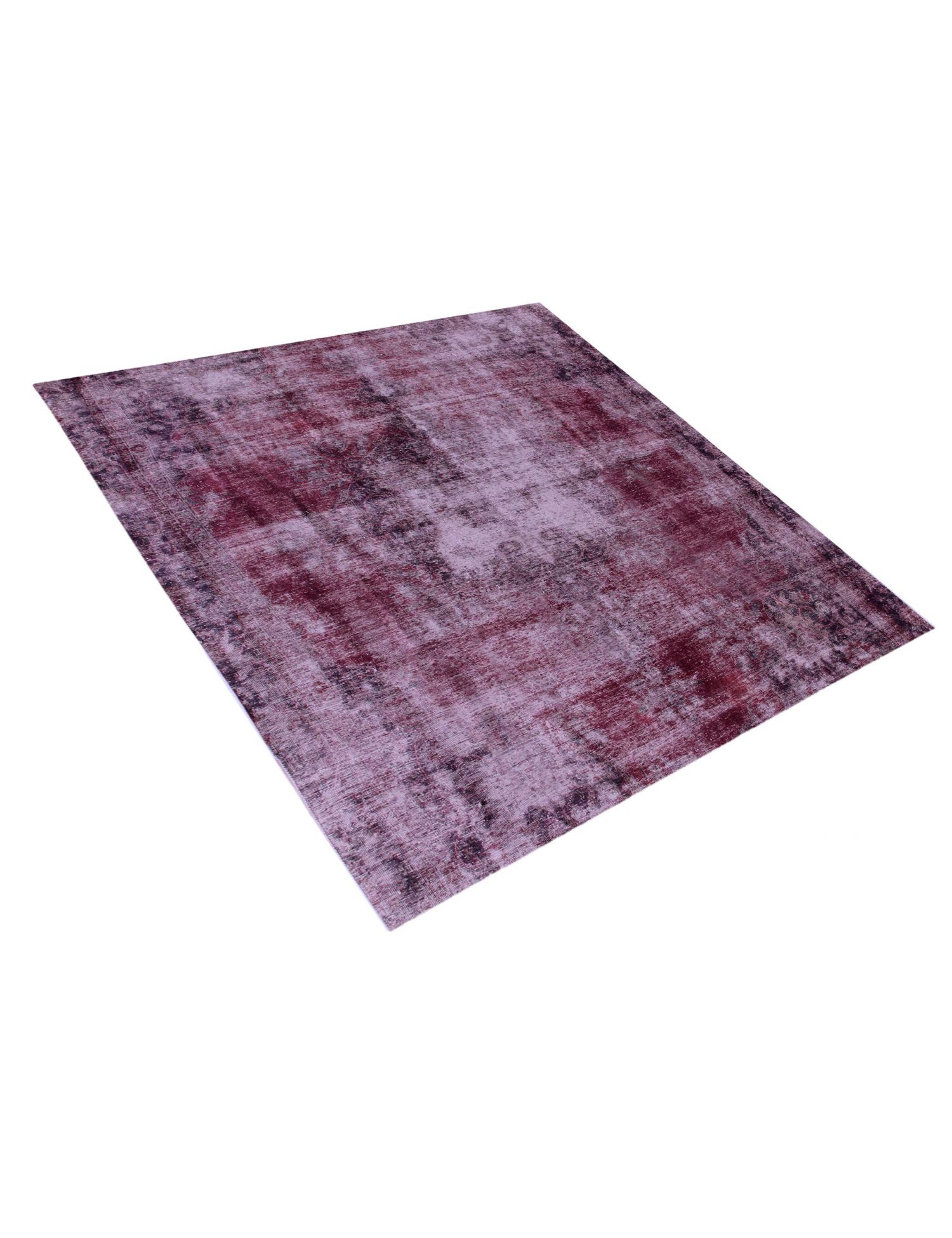 Persischer Vintage Teppich  lila <br/>248 x 248 cm