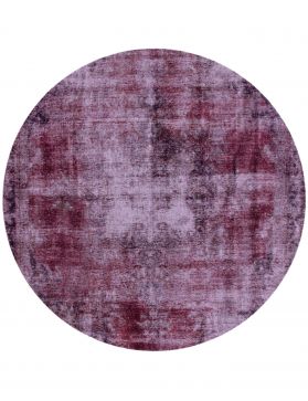 Tapis Persan vintage 248 x 248 violet