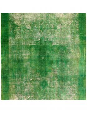 Tappeto vintage persiano  verde <br/>298 x 298 cm
