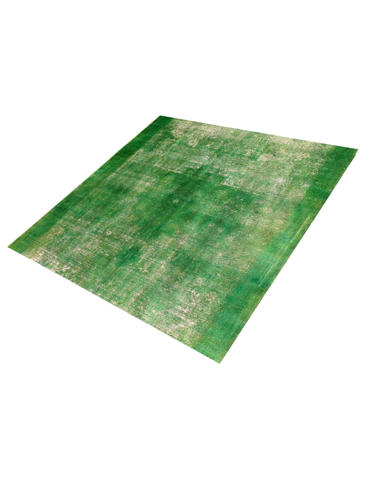 Tappeto vintage persiano  verde <br/>298 x 298 cm