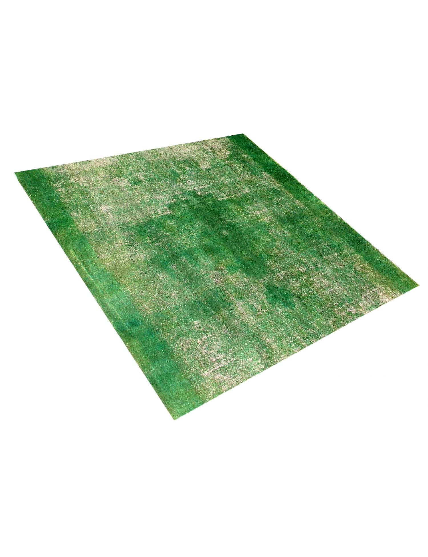 Tappeto vintage persiano  verde <br/>298 x 298 cm