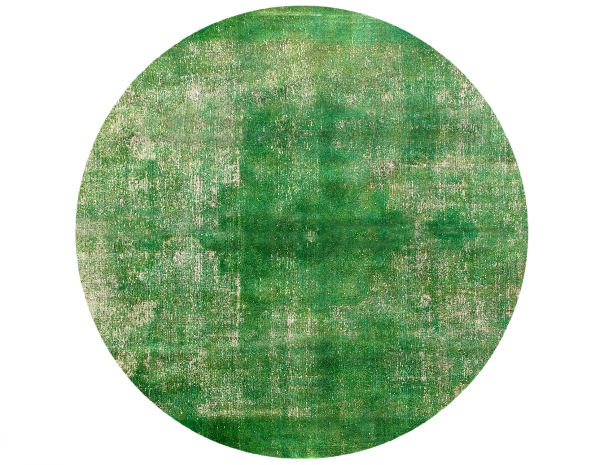Persischer Vintage Teppich  grün <br/>298 x 298 cm