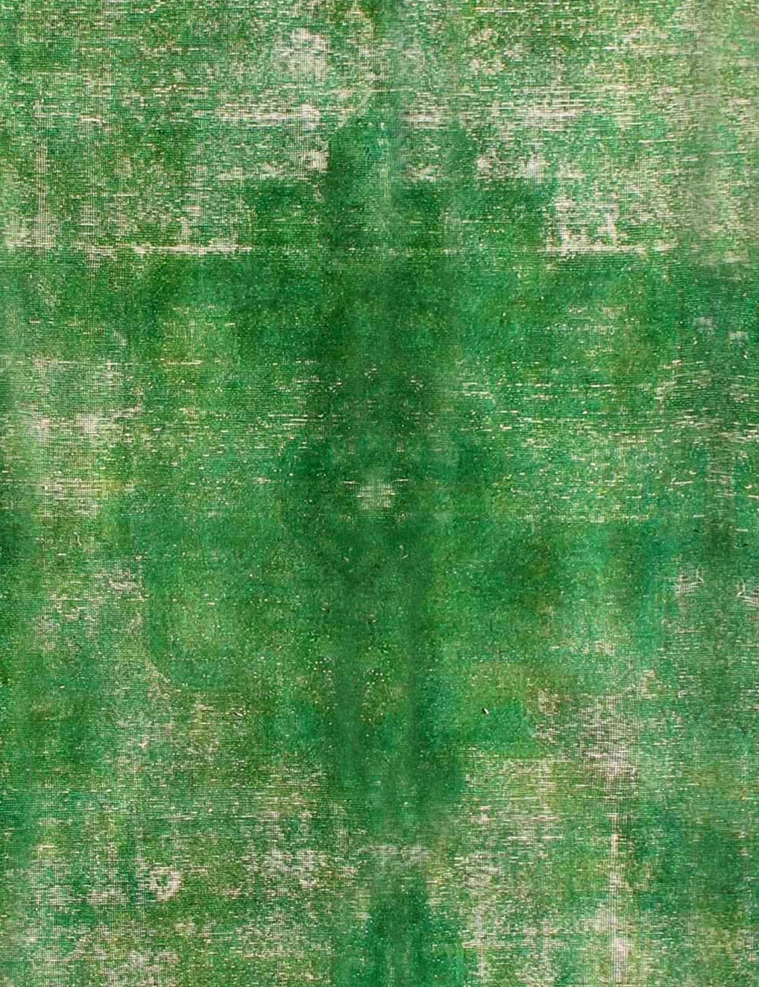 Persisk vintage matta  grön <br/>298 x 298 cm
