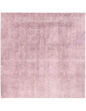 Tappeto vintage persiano  rosa <br/>278 x 278 cm
