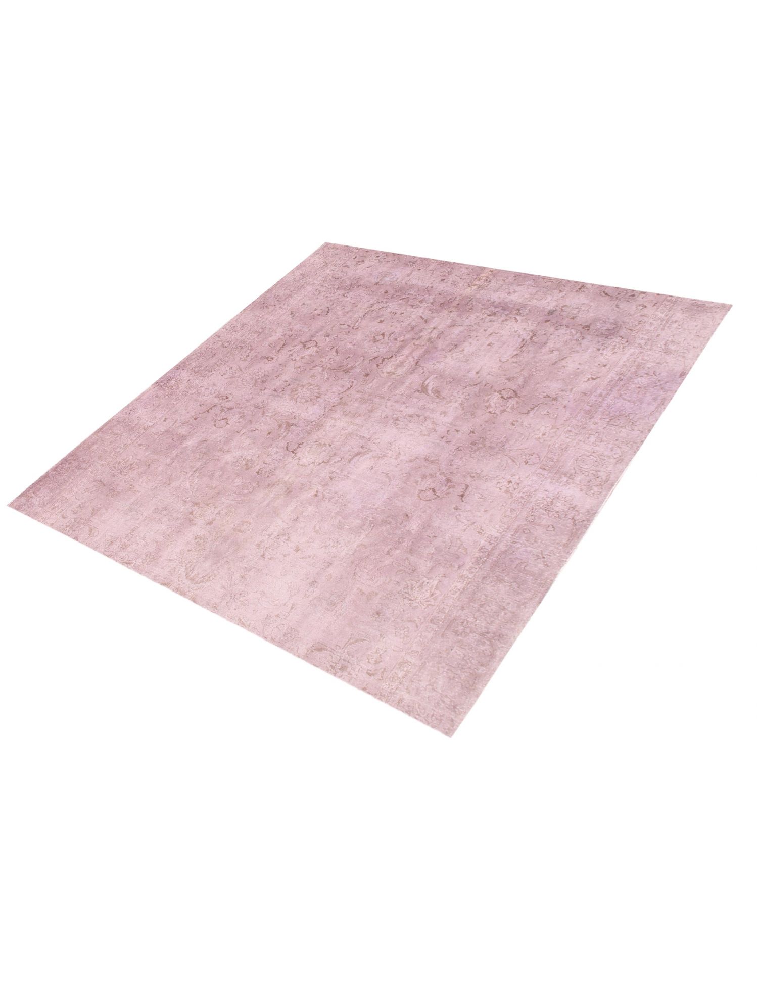 Tappeto vintage persiano  rosa <br/>278 x 278 cm
