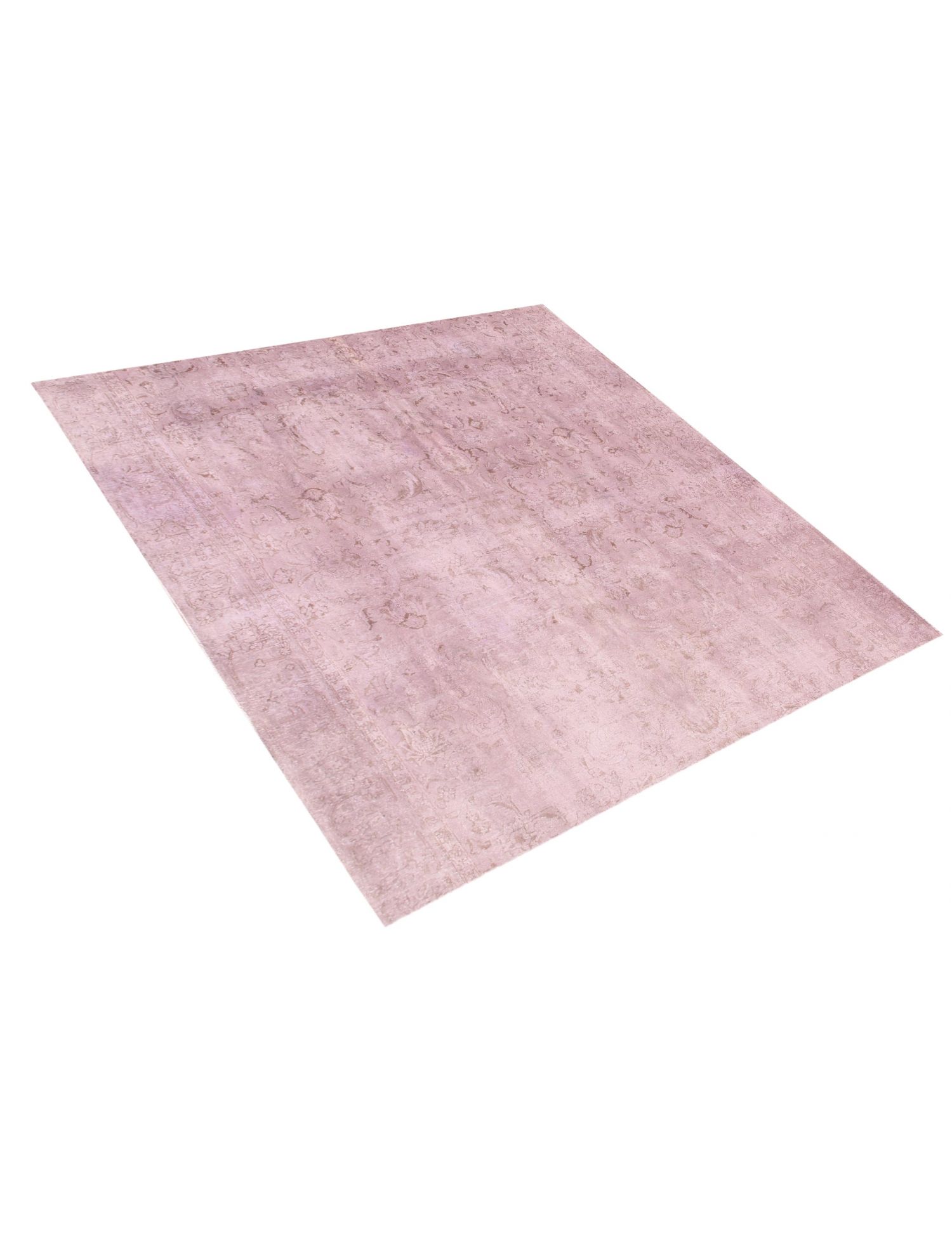 Tappeto vintage persiano  rosa <br/>278 x 278 cm