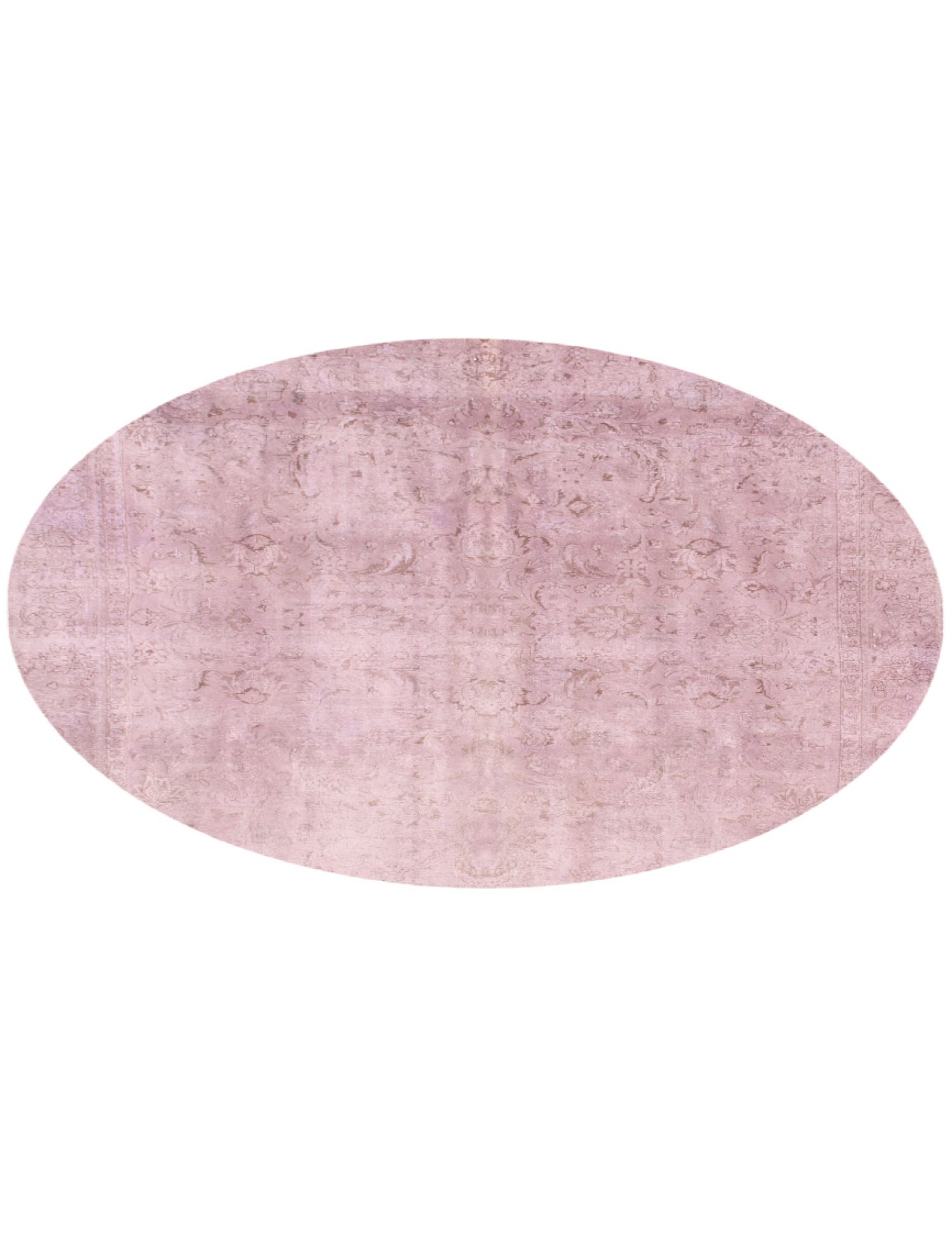Persischer Vintage Teppich  rosa <br/>278 x 278 cm