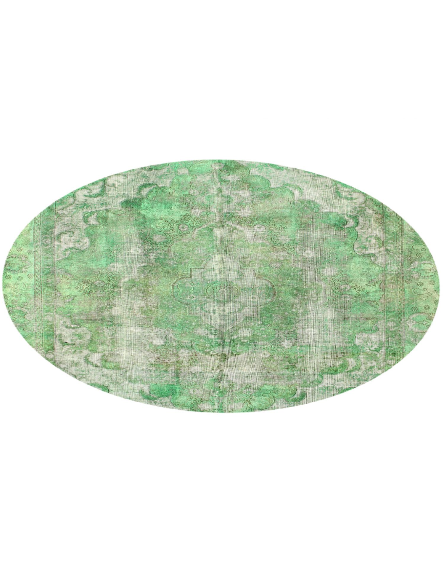 Retro Matta  grön <br/>267 x 267 cm