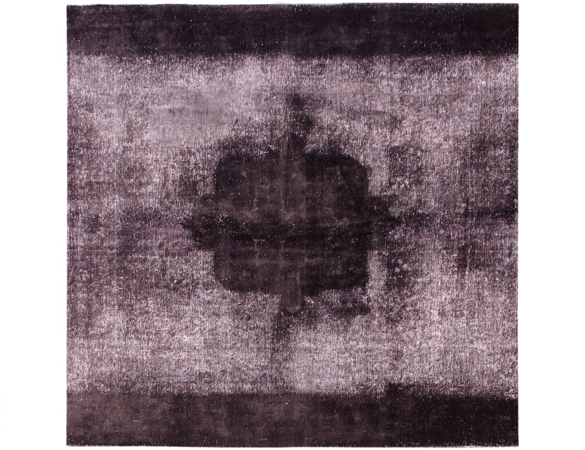 Tappeto vintage persiano  nero <br/>300 x 300 cm