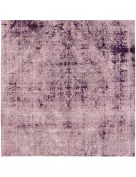 Persialaiset vintage matot 242 x 242 violetti