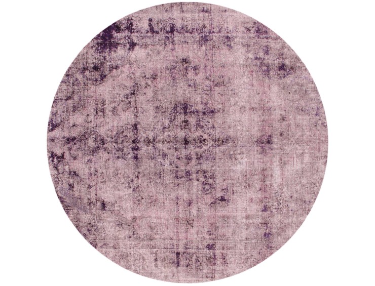 Violet Persan Tapis Persan vintage 242 x 242 cm