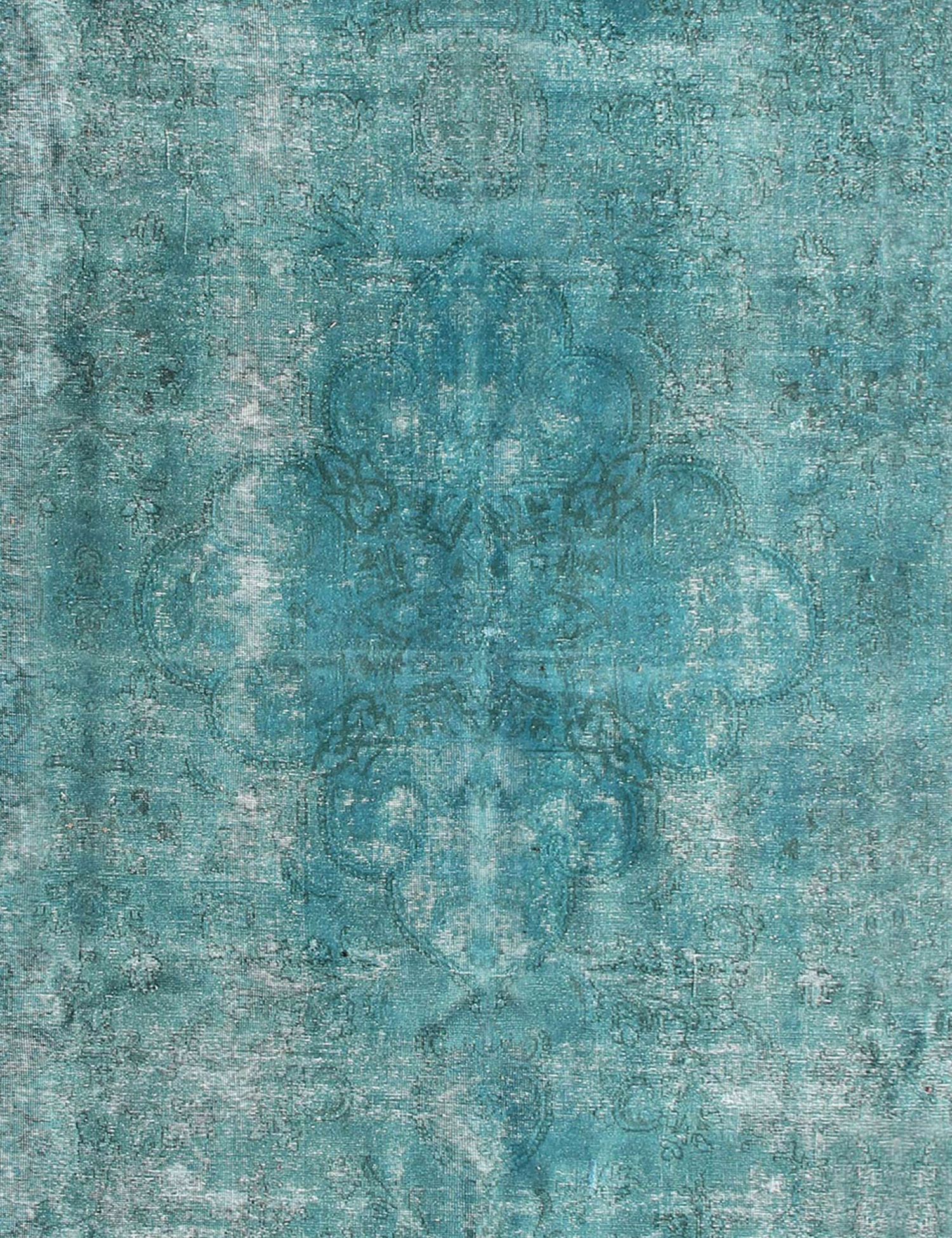 Persischer Vintage Teppich  türkis <br/>300 x 300 cm