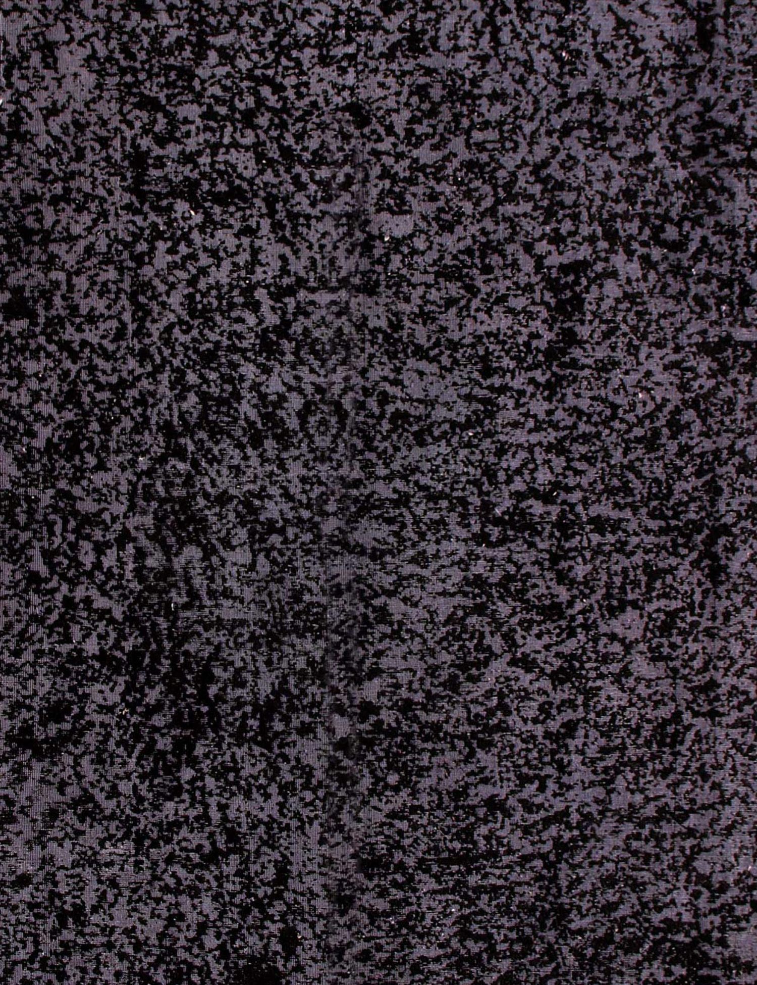 Persischer Vintage Teppich  schwarz <br/>350 x 290 cm