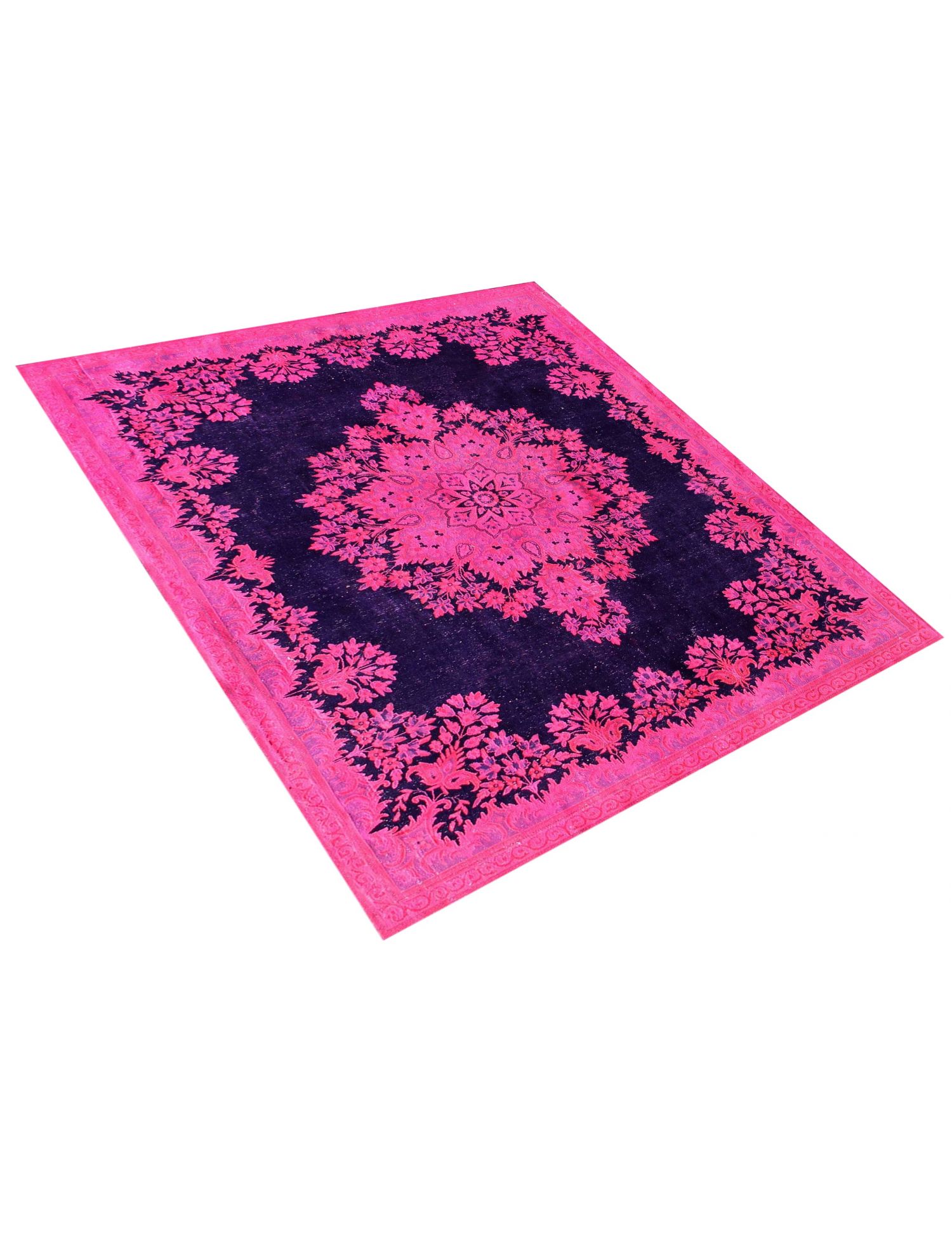 Tappeto vintage persiano  rosa <br/>307 x 220 cm