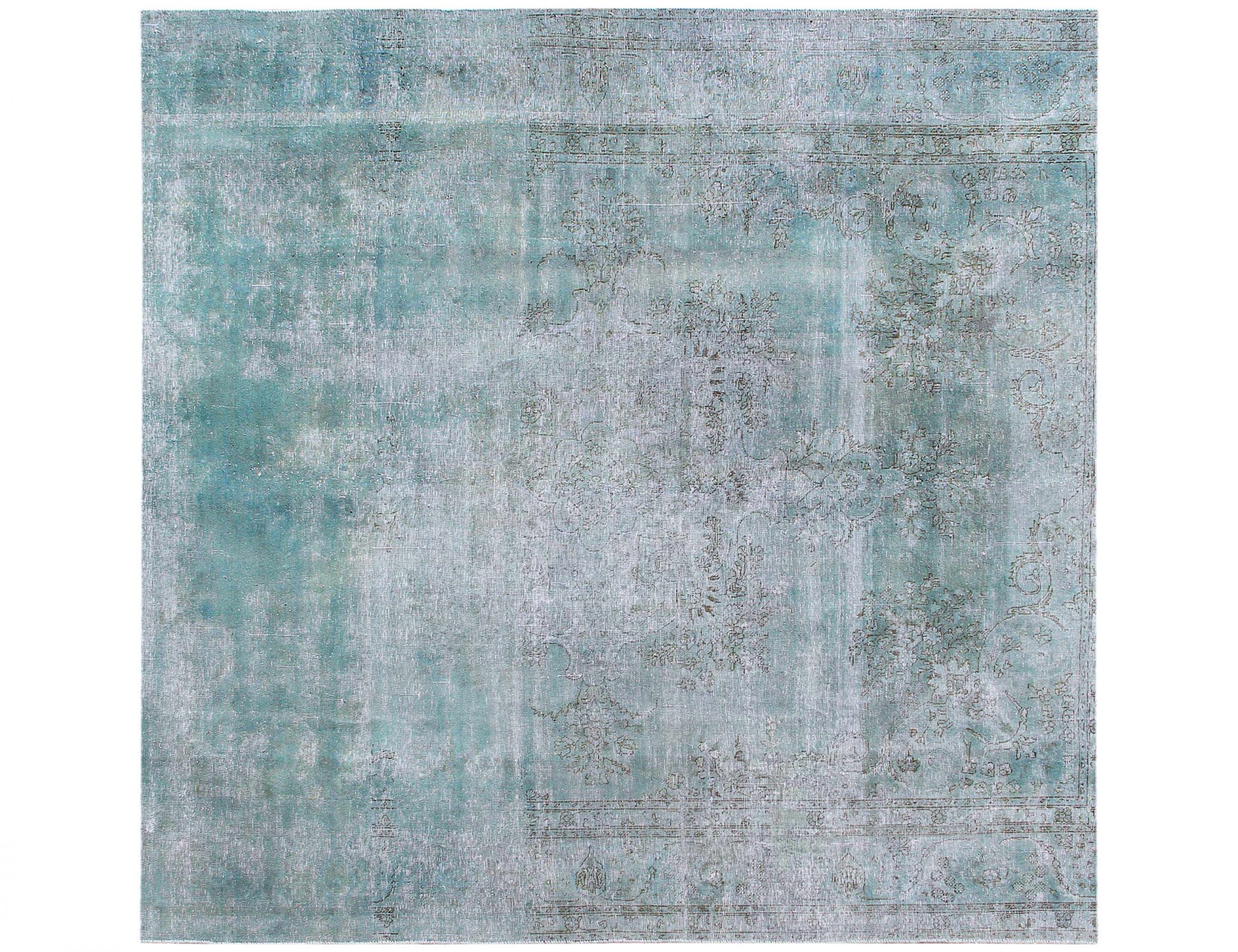 Tappeto vintage persiano  blu <br/>270 x 270 cm