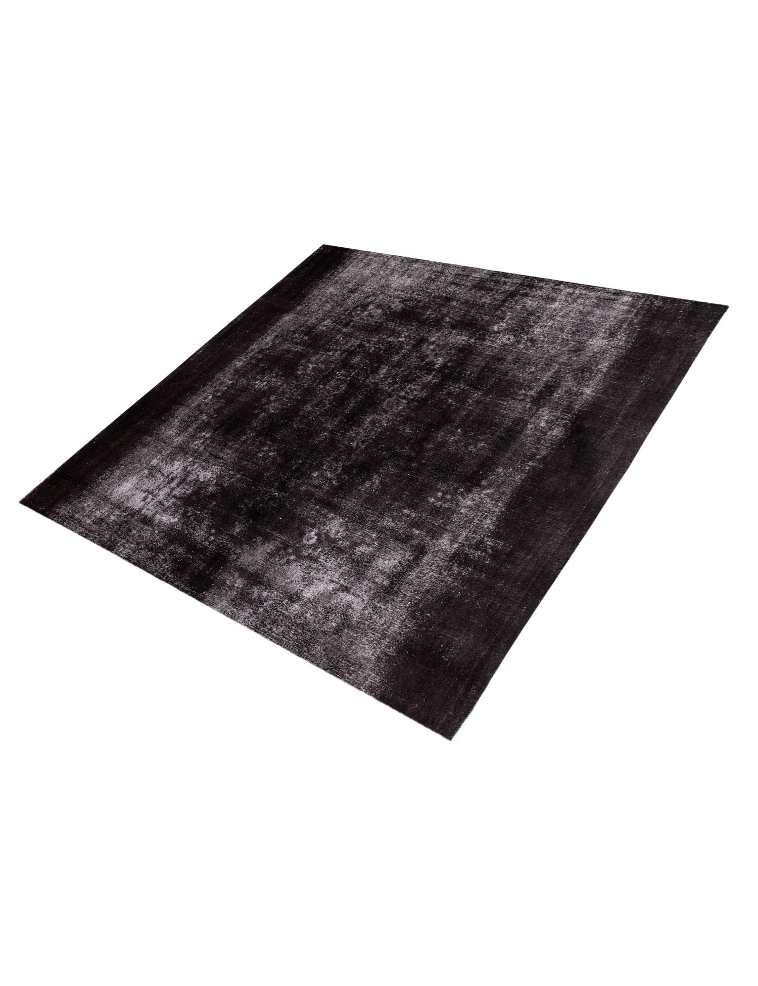 Persisk vintage matta  svart <br/>290 x 290 cm