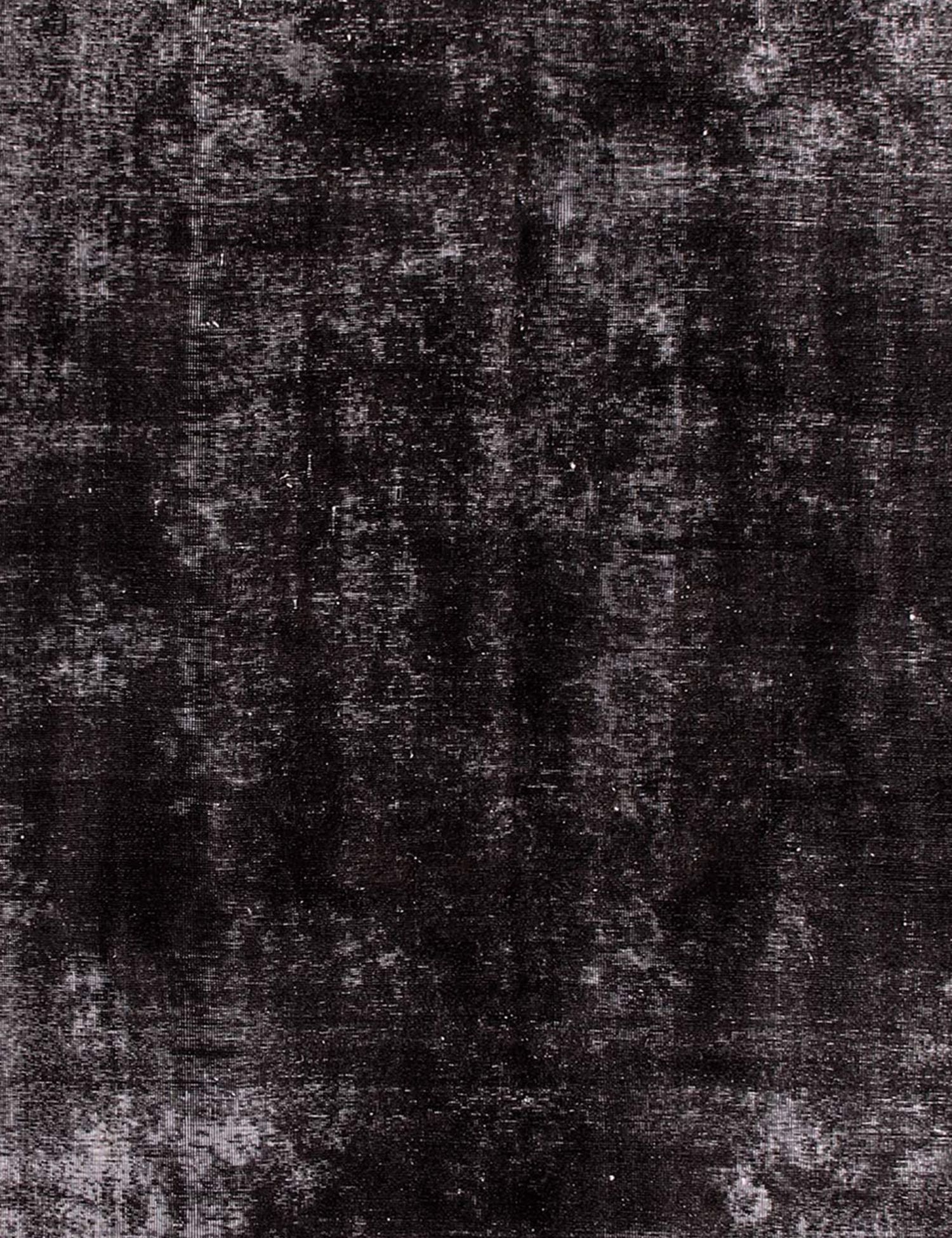 Persischer Vintage Teppich  schwarz <br/>290 x 290 cm