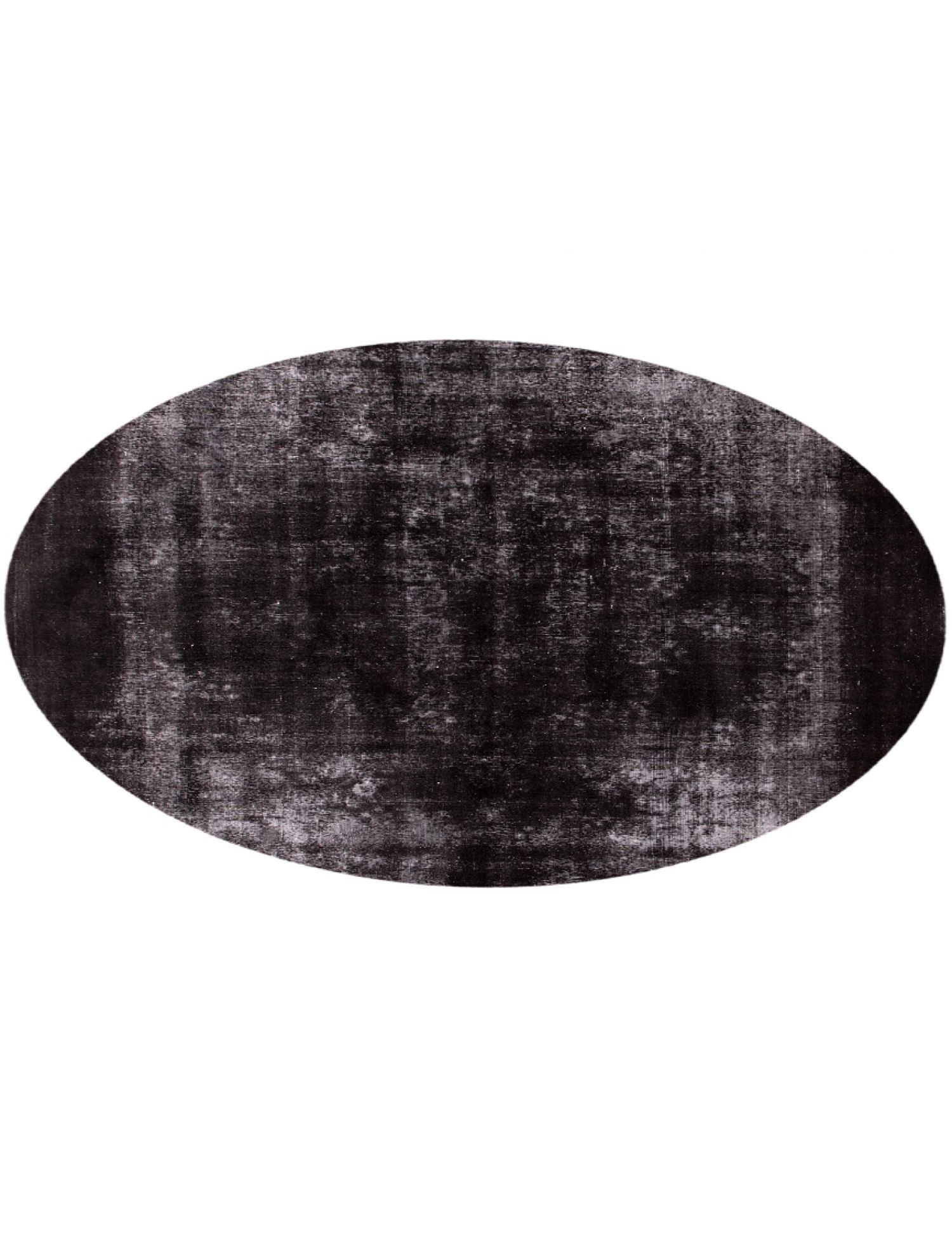 Persischer Vintage Teppich  schwarz <br/>290 x 290 cm