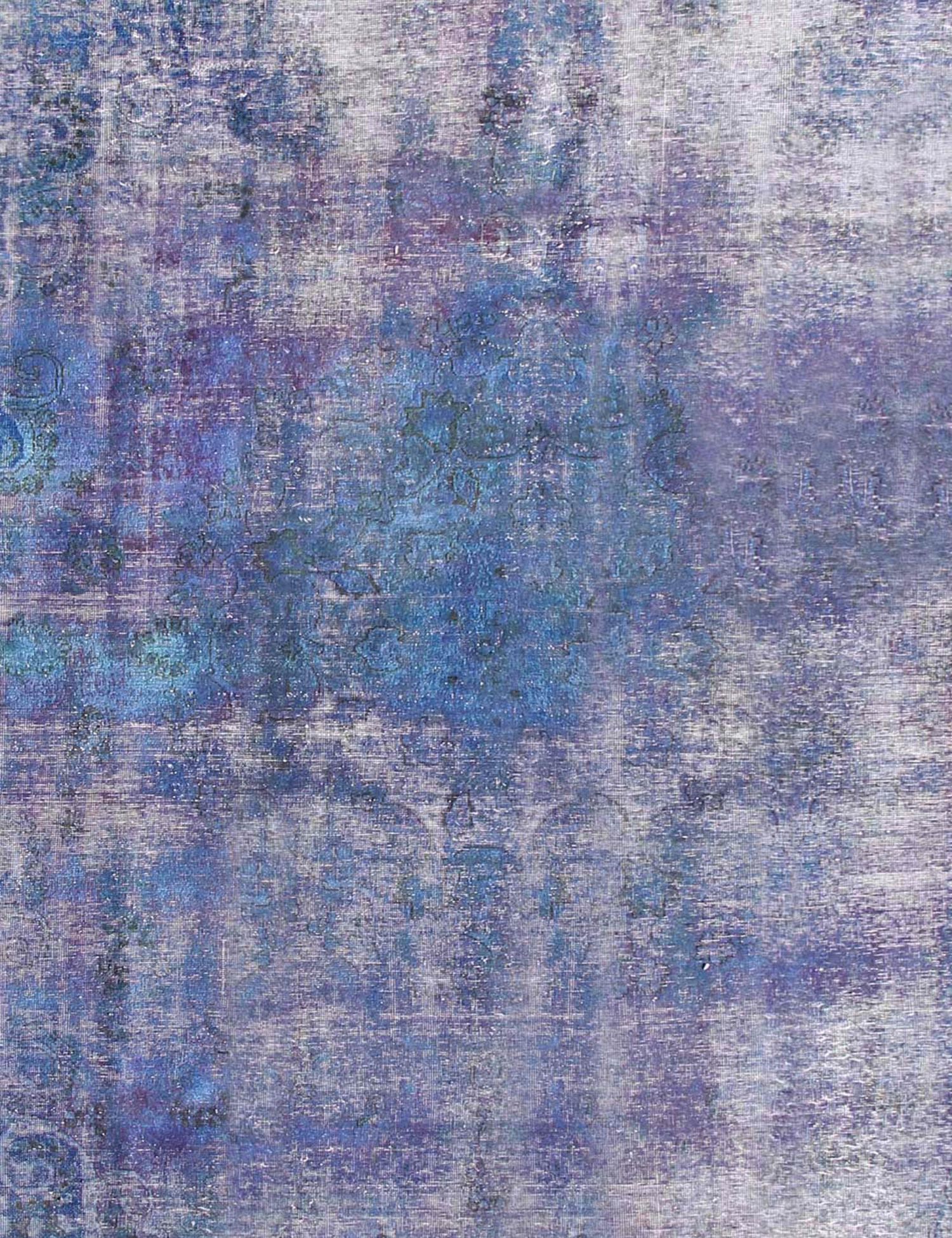 Quadrat  Vintage Teppich  blau <br/>260 x 260 cm