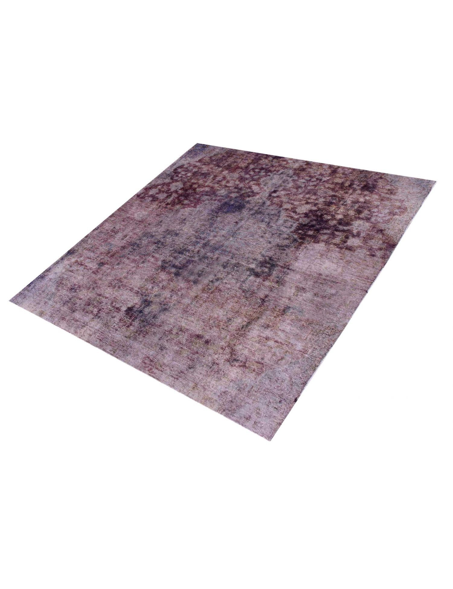 Tappeto vintage persiano  viola <br/>203 x 203 cm