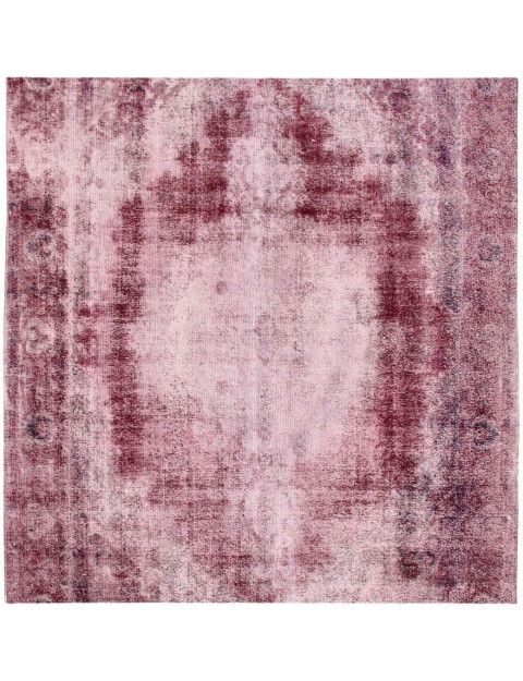 Lila Persien Persischer Vintage Teppich 280 x 280 cm