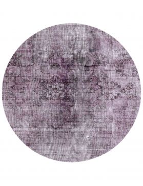 Tapis Persan vintage 185 x 185 violet