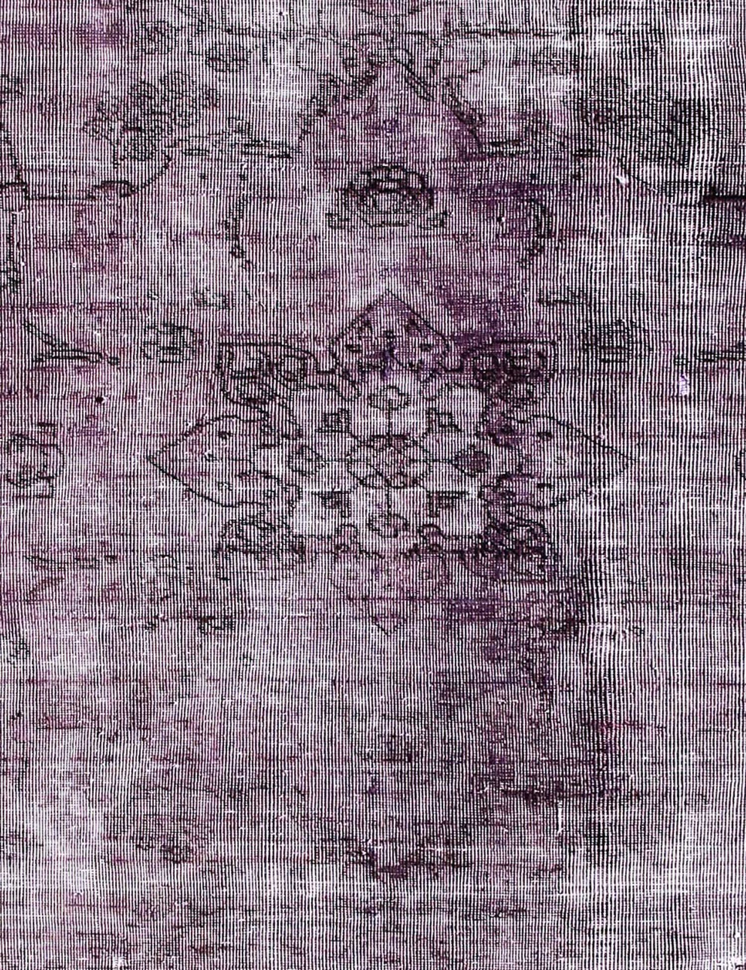 Persischer Vintage Teppich  lila <br/>185 x 185 cm