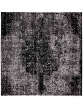 Tappeto vintage persiano  nero <br/>220 x 220 cm