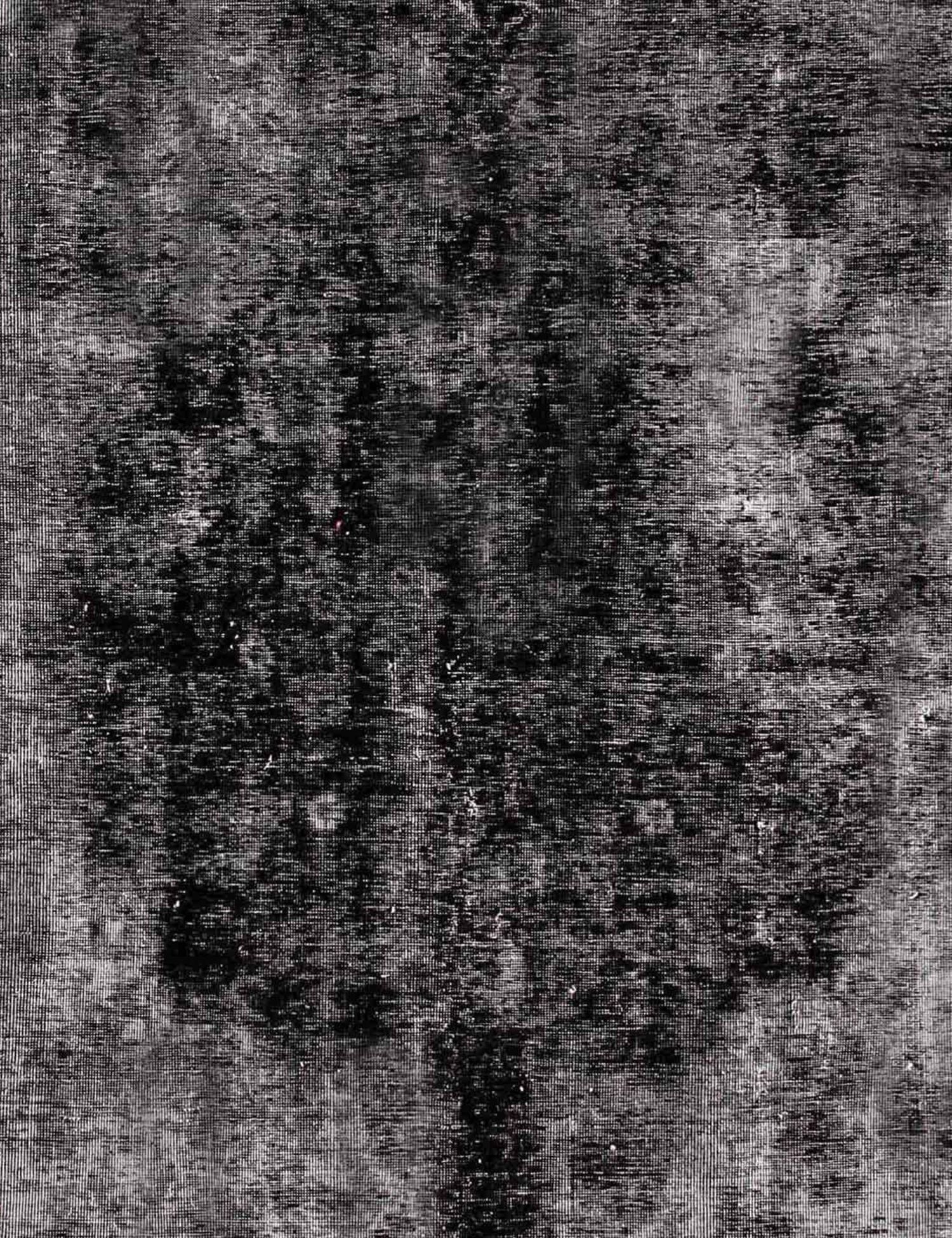 Persischer Vintage Teppich  schwarz <br/>220 x 220 cm