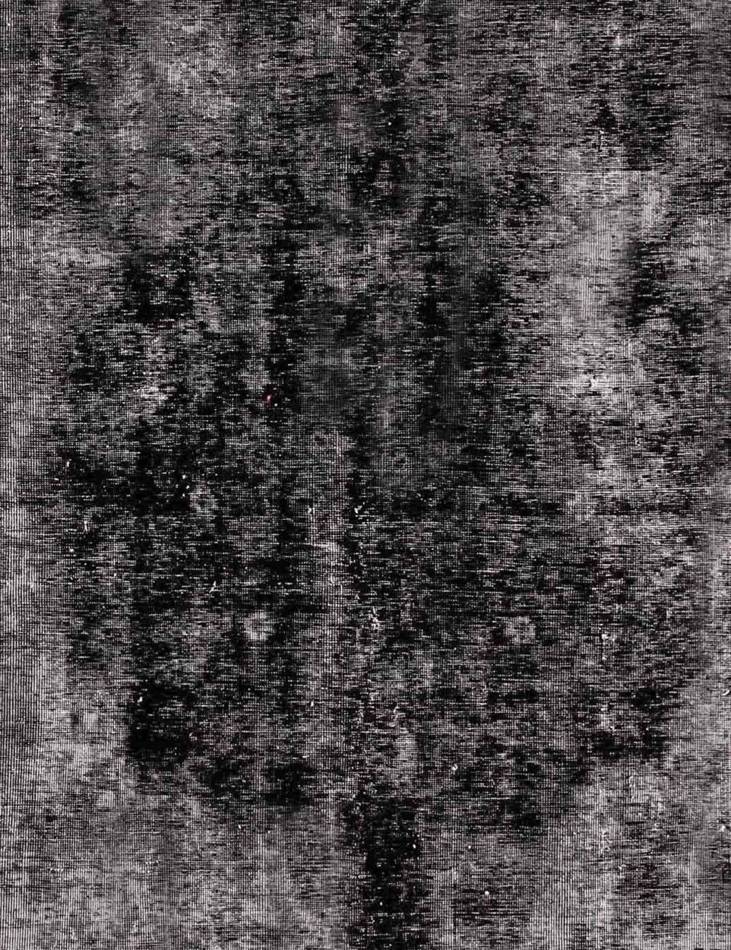Rund  Vintage Teppich  schwarz <br/>220 x 220 cm