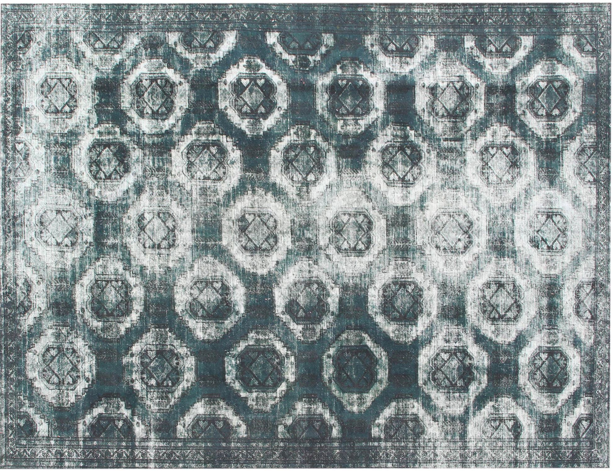 Persischer Vintage Teppich  grün <br/>325 x 225 cm