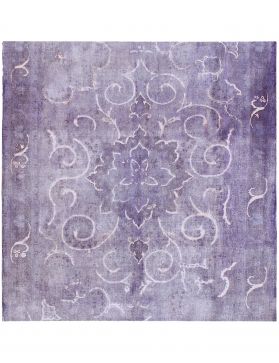 Tapis Persan vintage 293 x 293 bleu